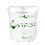 Ficha técnica e caractérísticas do produto Óleo de Coco Love Potion Cosmetic Máscara de Hidratação 1kg