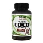 Ficha técnica e caractérísticas do produto Óleo de Coco Village Nutrition com 60 Cápsulas de 1000mg Cada