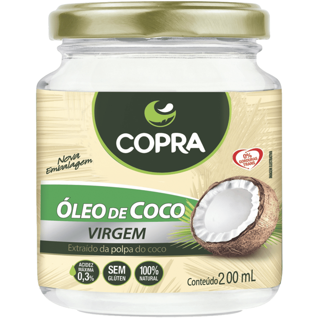 Ficha técnica e caractérísticas do produto Oleo de Coco Virgem 200Ml Copra