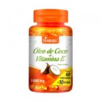 Ficha técnica e caractérísticas do produto Óleo de Coco + Vitamina e - Tiaraju - 60+10 Cápsulas de 1000mg