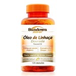 Ficha técnica e caractérísticas do produto Óleo de Linhaça Dourada 1000mg Sundown 120 Cápsulas - Sundown Naturals Vitaminas