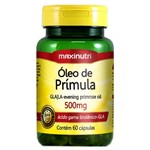 Ficha técnica e caractérísticas do produto Óleo de Prímula Maxinutri 500mg C/ 60 Cápsulas - Oleo de Primula