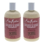 Ficha técnica e caractérísticas do produto Óleo de Rosa paz Complexo Nourish & Silken Shampoo - Pack of 2