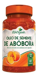 Ficha técnica e caractérísticas do produto Óleo de Semente de Abóbora Prensado a Frio 60 Cáps Katiguá (Natural)