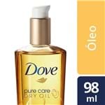 Óleo Dove Pure Care Dry Oil para Cabelos Secos com 98ml