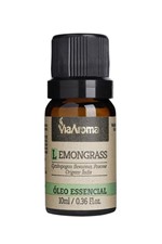 Ficha técnica e caractérísticas do produto Óleo Essencial Lemongrass (Capim Limão) Via Aroma - 10 Ml