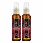 2 Óleos Cobra Hair Oil 60ml Crescimento Capilar- Hidratação-Reparador de Pontas - Nanovin a