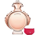 Olympéa Paco Rabanne Eau de Parfum - Perfume Feminino 50ml+Necessaire Pink com Puxador em Fita