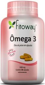 Ficha técnica e caractérísticas do produto Omega 3 30 Capsulas Fitoway