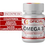 Ficha técnica e caractérísticas do produto Omega 3 1G 60 Cápsulas - Oficialfarma