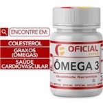 Ficha técnica e caractérísticas do produto Omega 3 1G 60 Cápsulas