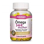 Ficha técnica e caractérísticas do produto Omega 3, 6, 9 Mulher - Maxinutri - 60 Cápsulas