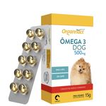 Ficha técnica e caractérísticas do produto Omega 3 Dog Blister 500mg 15g 500 Mg 15 G Organnact