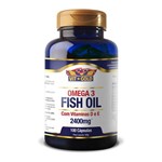 Ficha técnica e caractérísticas do produto Omega 3 (Fish Oil) Vitamina D e 2.400mg - 100 Cápsulas