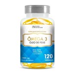 Ficha técnica e caractérísticas do produto Omega 3 Oleo de Peixe 1000mg 120 Capsulas - Blend Nutrition