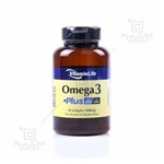 Ficha técnica e caractérísticas do produto Ômega 3 Plus (DHA 400/ EPA 600) 90 Cápsulas - Vitaminlife - SEM SABOR - 90 CÁPSULAS