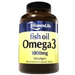 Ficha técnica e caractérísticas do produto Omega 3 VitaminLife - 120 Cápsulas
