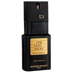 Ficha técnica e caractérísticas do produto One Man Show Gold Edition Jacques Bogart Eau de Toilette - Perfume Masculino 100ml