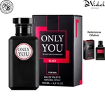 Ficha técnica e caractérísticas do produto Only You Black For Men - New Brand Eau de Toilette - Perfume Masculino 100ml