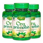 Ficha técnica e caractérísticas do produto Ora Pro-Nóbis - 3 un de 60 Cápsulas - Unilife