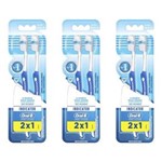 Ficha técnica e caractérísticas do produto Oral B Indicator Plus 35 Escova Dental com 2 - Kit com 03