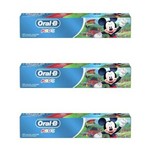 Oral B Kids Mickey Creme Dental Infantil 50g (kit C/06)