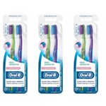 Ficha técnica e caractérísticas do produto Oral B Pro Gengiva 35 Escova Dental C/2 (Kit C/03)