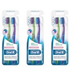 Ficha técnica e caractérísticas do produto Oral B Pro Gengiva 35 Escova Dental com 2 - Kit com 03