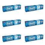 Ficha técnica e caractérísticas do produto Oral B Pro Saúde Anti Açucar Creme Dental 70g - Kit com 06