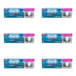 Ficha técnica e caractérísticas do produto Oral B Pro Saúde Sensi Alívio Creme Dental 90g - Kit com 06