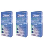 Ficha técnica e caractérísticas do produto Oral B Super Floss Fio Dental 50m - Kit com 03