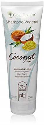 Ficha técnica e caractérísticas do produto Orgânica Coconut Fresh Coconut & Lima Shampoo 250 Ml, Organica