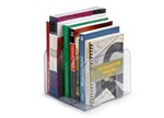 Ficha técnica e caractérísticas do produto Organizador de Livros Standard Transparente Waleu