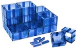 Ficha técnica e caractérísticas do produto Organizador Multiuso Azul Montável - Santa Clara