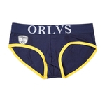 Ficha técnica e caractérísticas do produto Orlvs Men Underwear Pure Breve Natural Cotton Sexy cintura baixa Masculino Cuecas