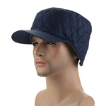 Ficha técnica e caractérísticas do produto Os homens / mulheres Fleeced Blackyak chapéu cor sólida Quente Peaked Hat Cap para o Outono Inverno Em estoque