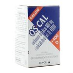 Ficha técnica e caractérísticas do produto Oscal D 500mg + 400ui Com 60 Comprimidos Revestidos