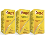 Ficha técnica e caractérísticas do produto OSSOVIT 600+D3 Vitamina Para Previnir Tratar Combater Osteoporose 180cp Arte Nativa
