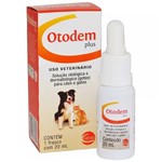 Ficha técnica e caractérísticas do produto Otodem Plus Solução Otológica Otite Cães e Gatos Ceva 20ml