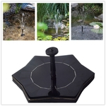 Ficha técnica e caractérísticas do produto Outdoor Starfish-forma Fonte Flutuante Solar Powered para Pond Garden Decoration