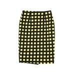 Ficha técnica e caractérísticas do produto Outono Verão Plaid saia de fenda OL Pencil Skirt Hip Pacote Skirt