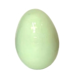 Ficha técnica e caractérísticas do produto Ovo de Páscoa de Cerâmica - Verde Vintage