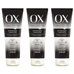 Ficha técnica e caractérísticas do produto Ox Plants Reparação Completa Shampoo 240ml (Kit C/03)