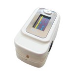 Ficha técnica e caractérísticas do produto Oximetro de Pulso Portatil (Dedo) com Curva e Alarme Branco OM403 - STI MEDICAL