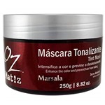 Ficha técnica e caractérísticas do produto Oz Máscara Tonalizante Marsala 250g