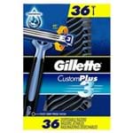 Ficha técnica e caractérísticas do produto Pack com 36 Aparelhos de Barbear Gillette Custom Plus 3