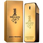 Ficha técnica e caractérísticas do produto Paco Rabanne 1 Million Perfume Masculino - Eau de Toilette 100 Ml