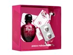 Ficha técnica e caractérísticas do produto Paco Rabanne Coffret Perfume Feminino - Black XS For Her Edt 50 Ml + Earphone