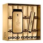 Ficha técnica e caractérísticas do produto Paco Rabanne One Million Kit – Perfume Masculino EDT + Miniatura Kit