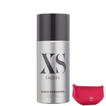 Ficha técnica e caractérísticas do produto Paco Rabanne XS - Desodorante Spray Masculino 150ml+Beleza na Web Pink - Nécessaire